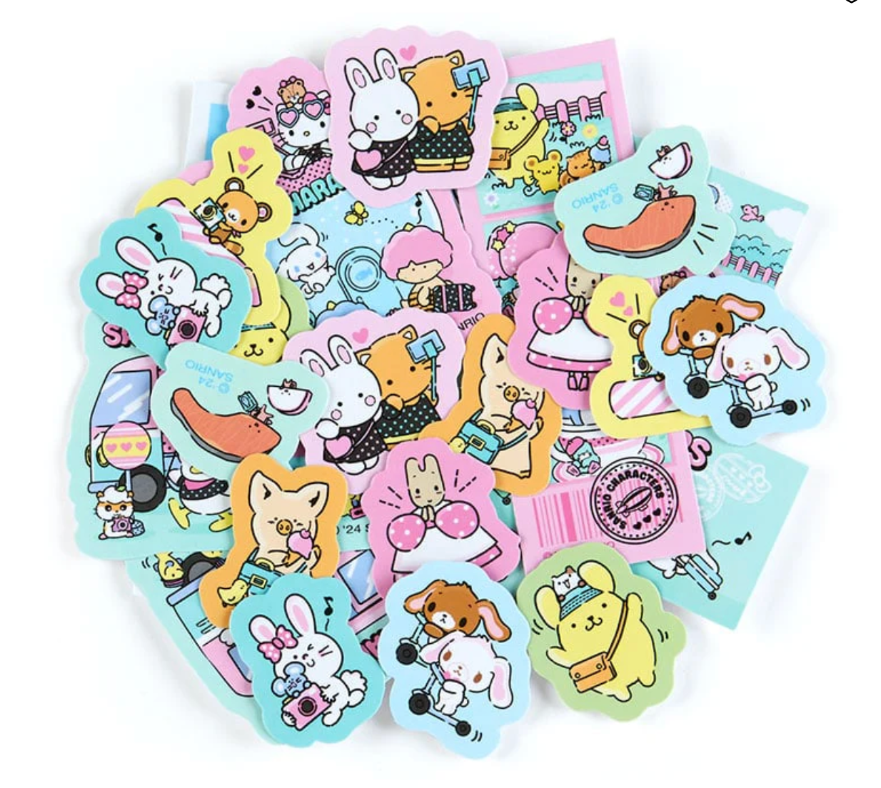 Sanrio Character 24-pc Mini Sticker Pack