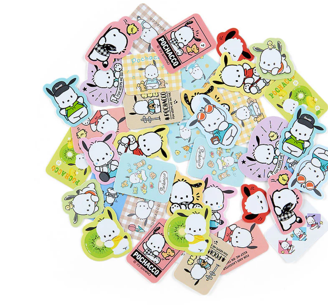 Pochacco 40-Piece Classic Mini Sticker Pack