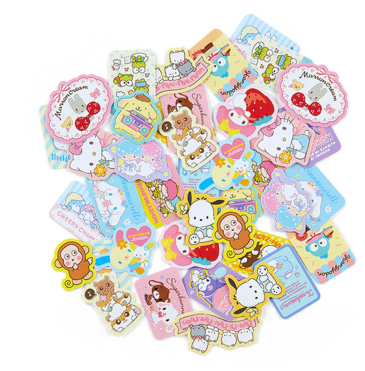 Sanrio Characters 40-Piece Classic Mini Sticker Pack