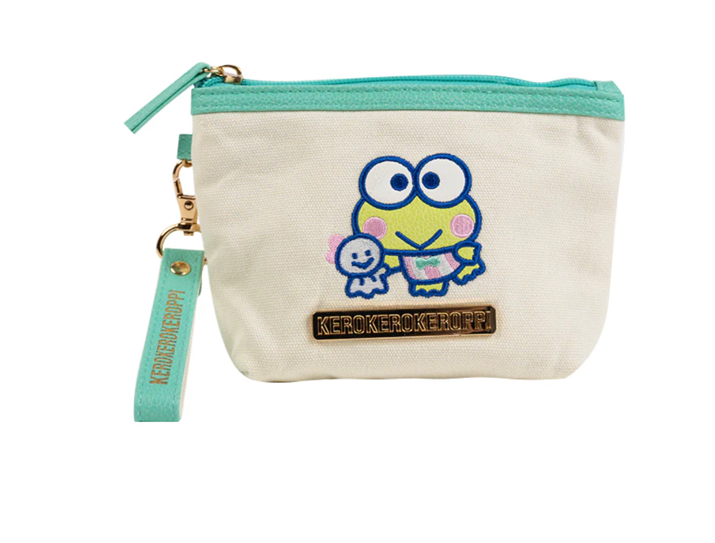 Keroppi Mini Zipper Pouch