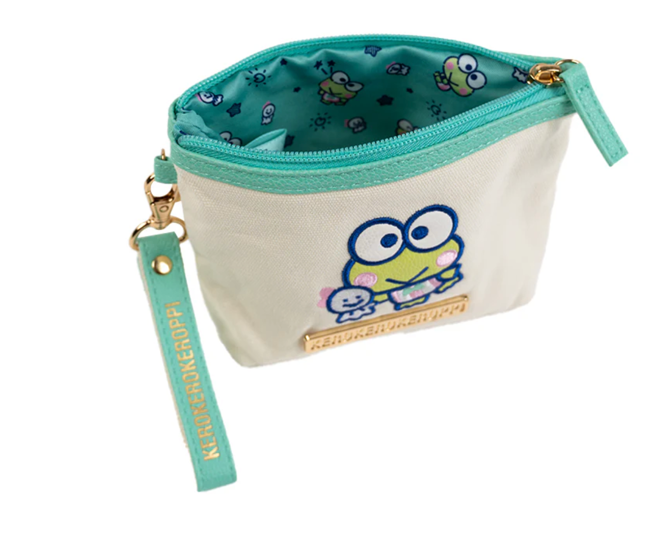 Keroppi Mini Zipper Pouch