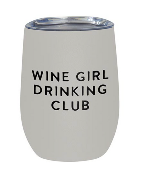 Stainless Wine Tumbler - Wine Girl