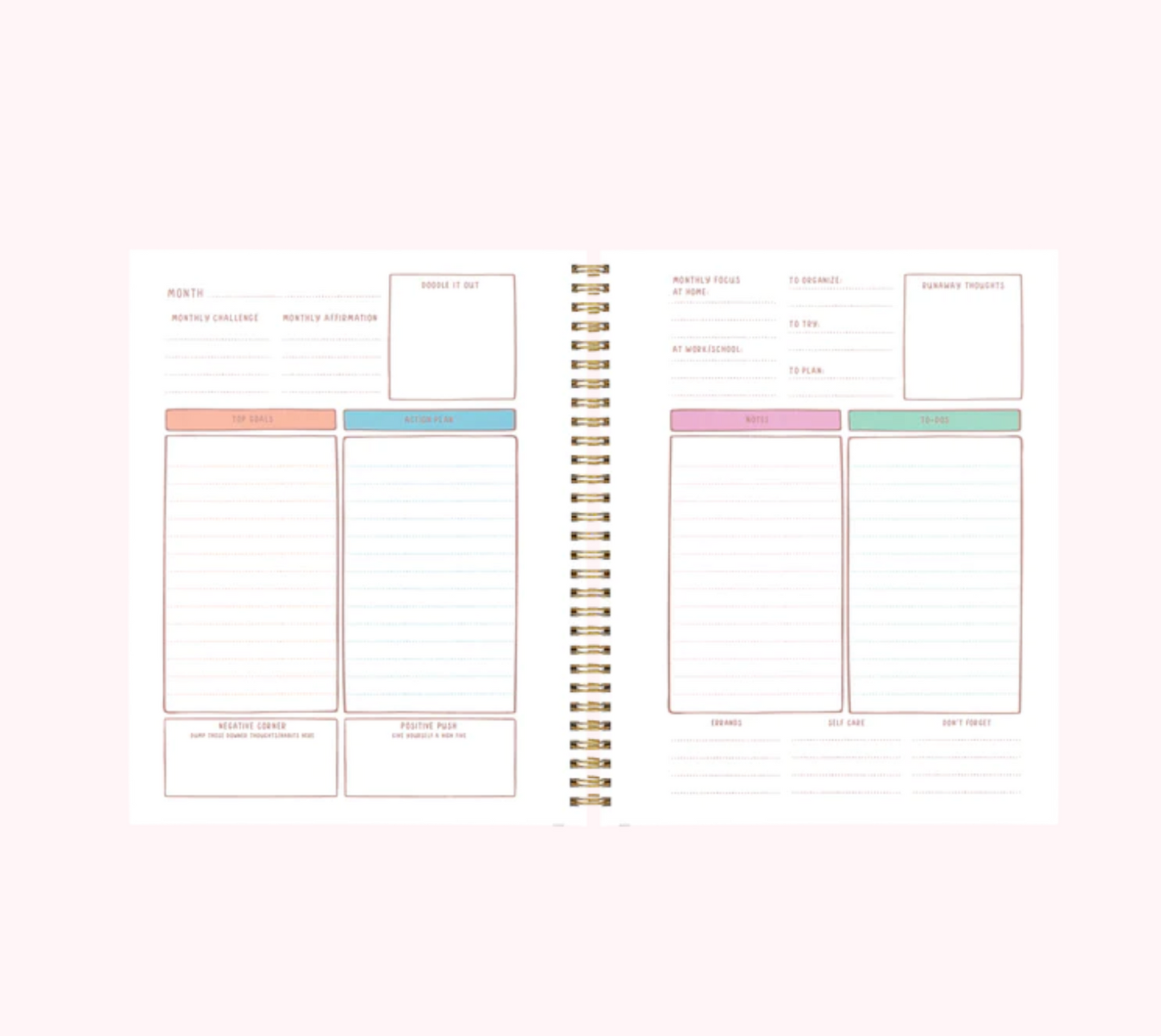 Perpetual Planner - Trippy Floral