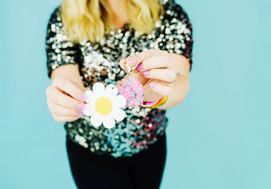 Daisy Darling Keychain