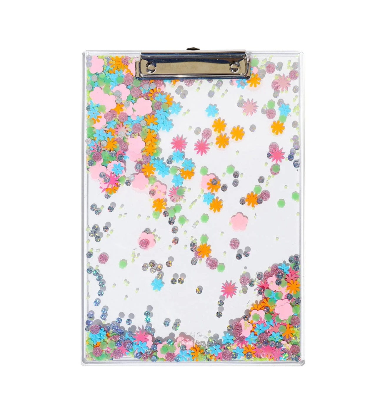 flower shop confetti clipboard