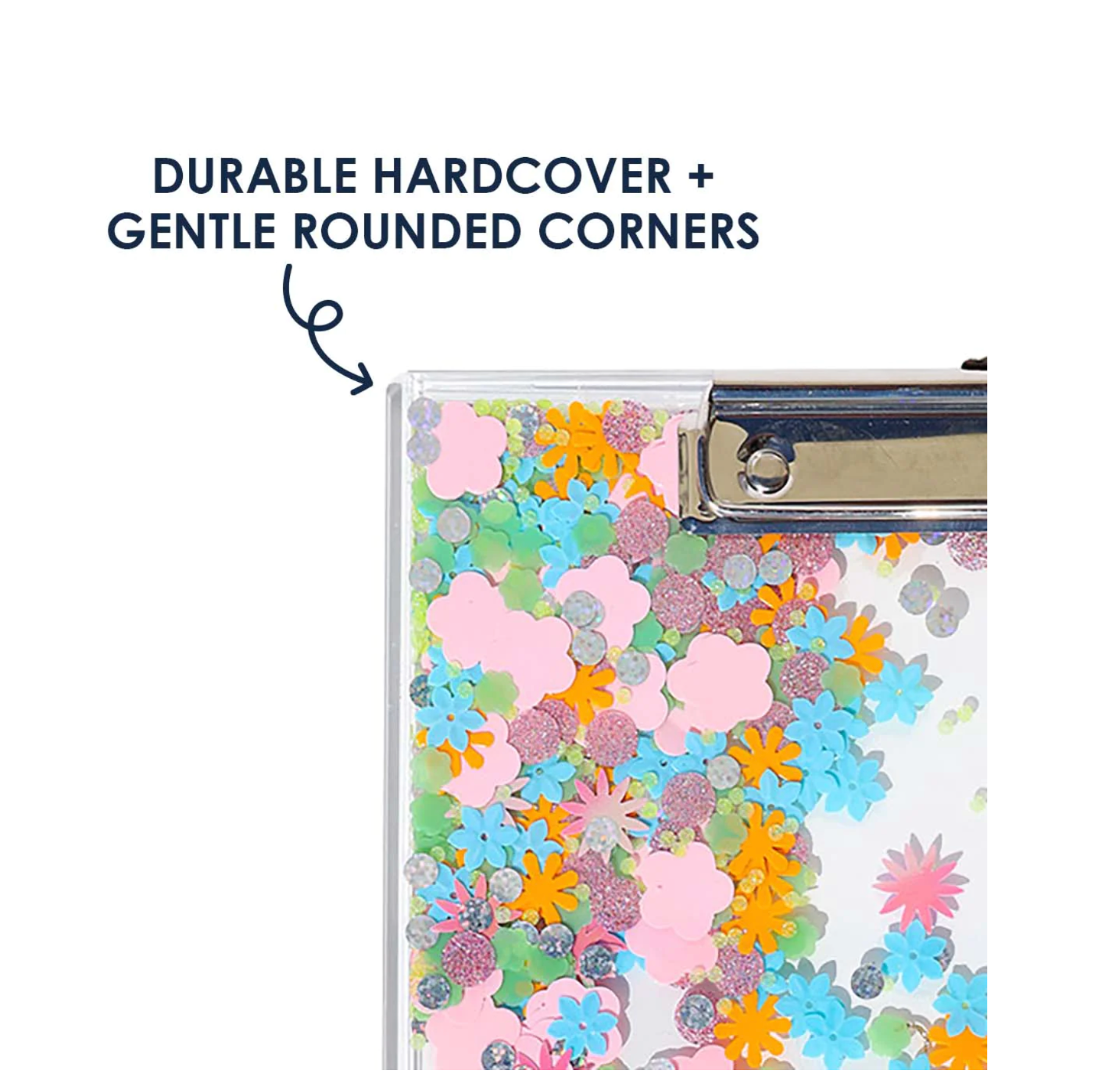 flower shop confetti clipboard