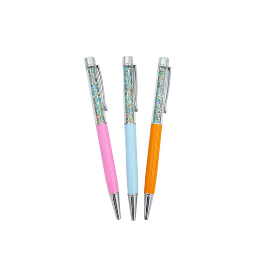 flower shop confetti ballpoint pen set