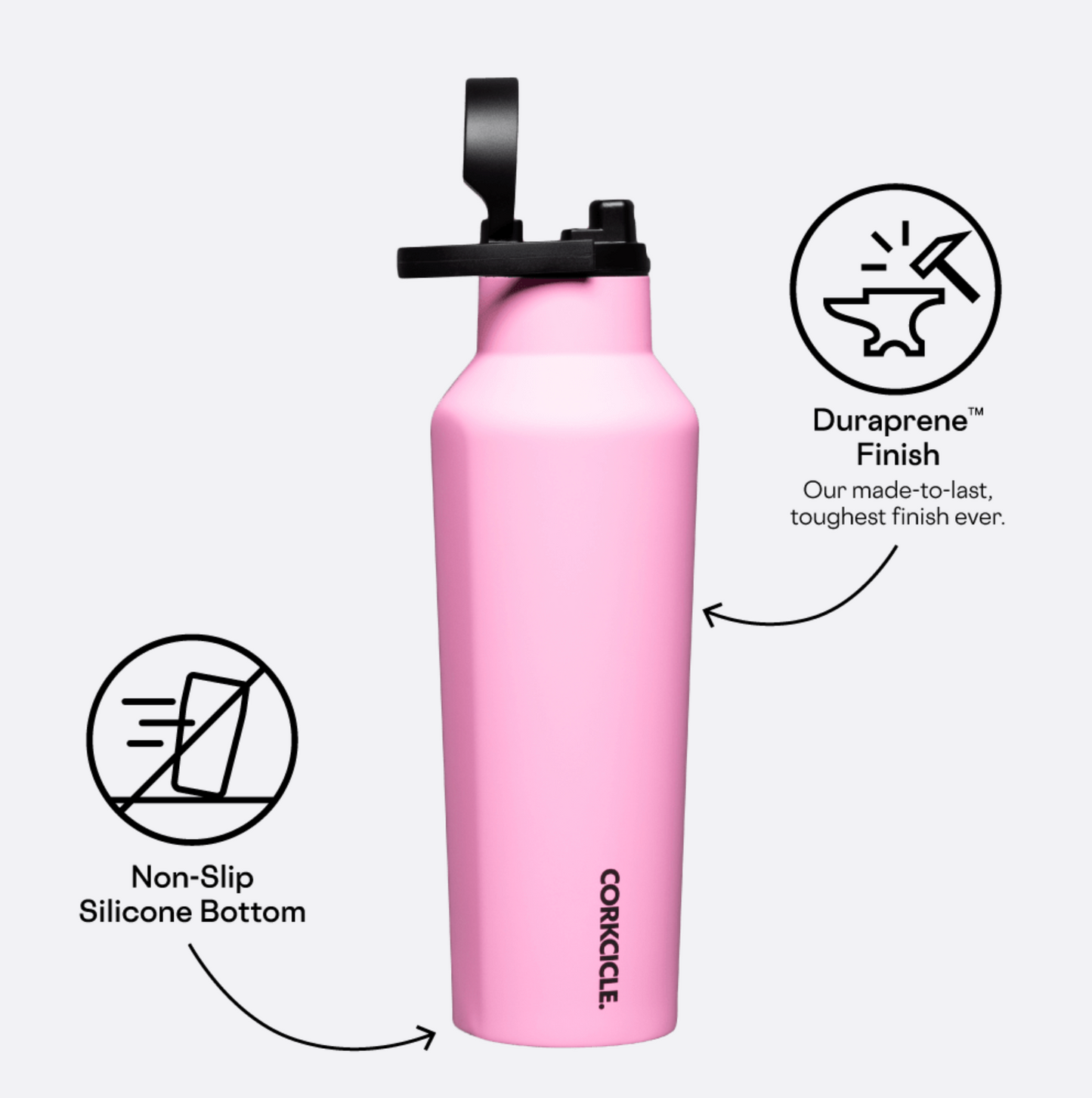 Sun Soaked Pink Sport Canteen 20oz