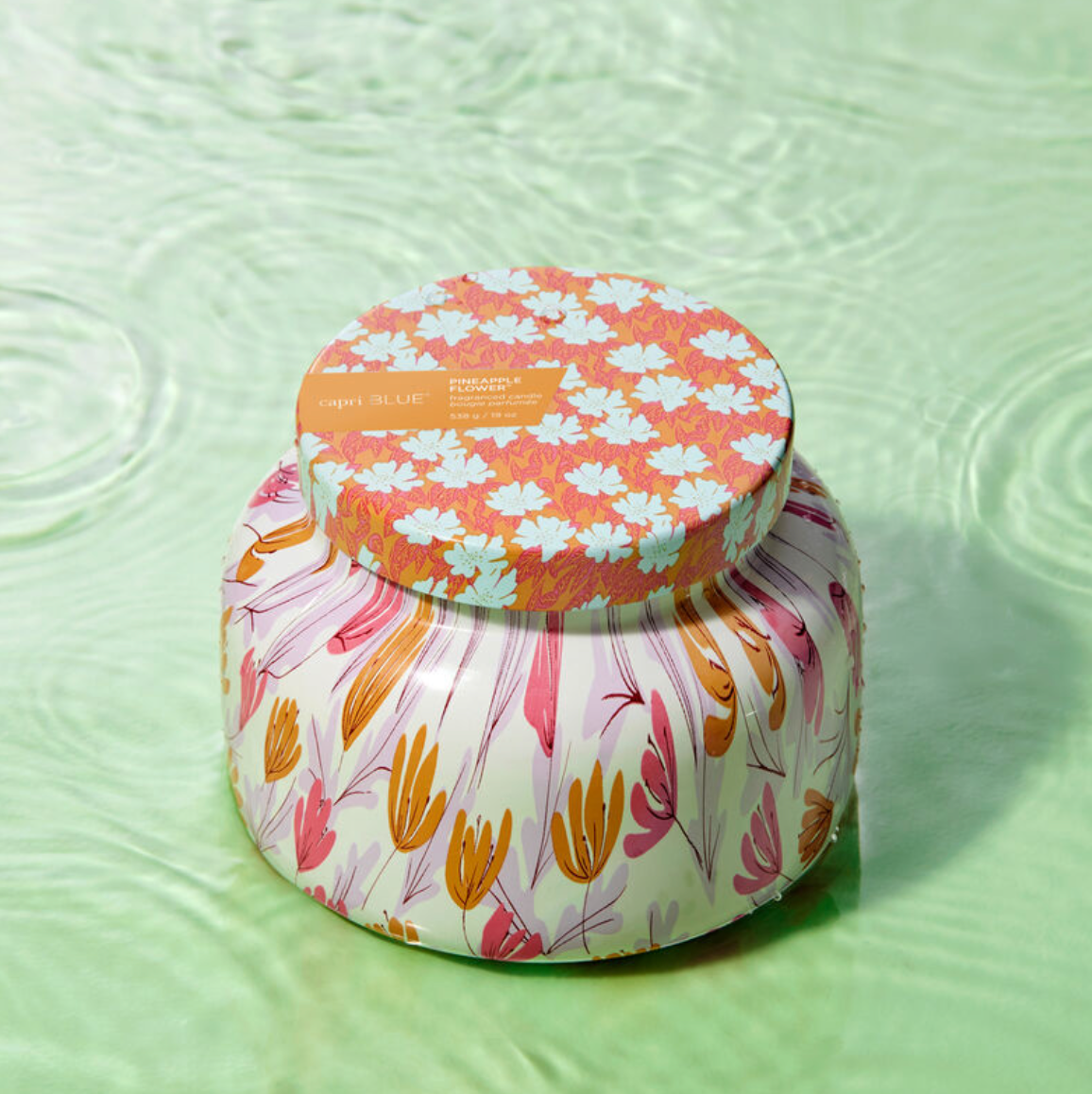 Pineapple Flower Pattern Play Signature Jar