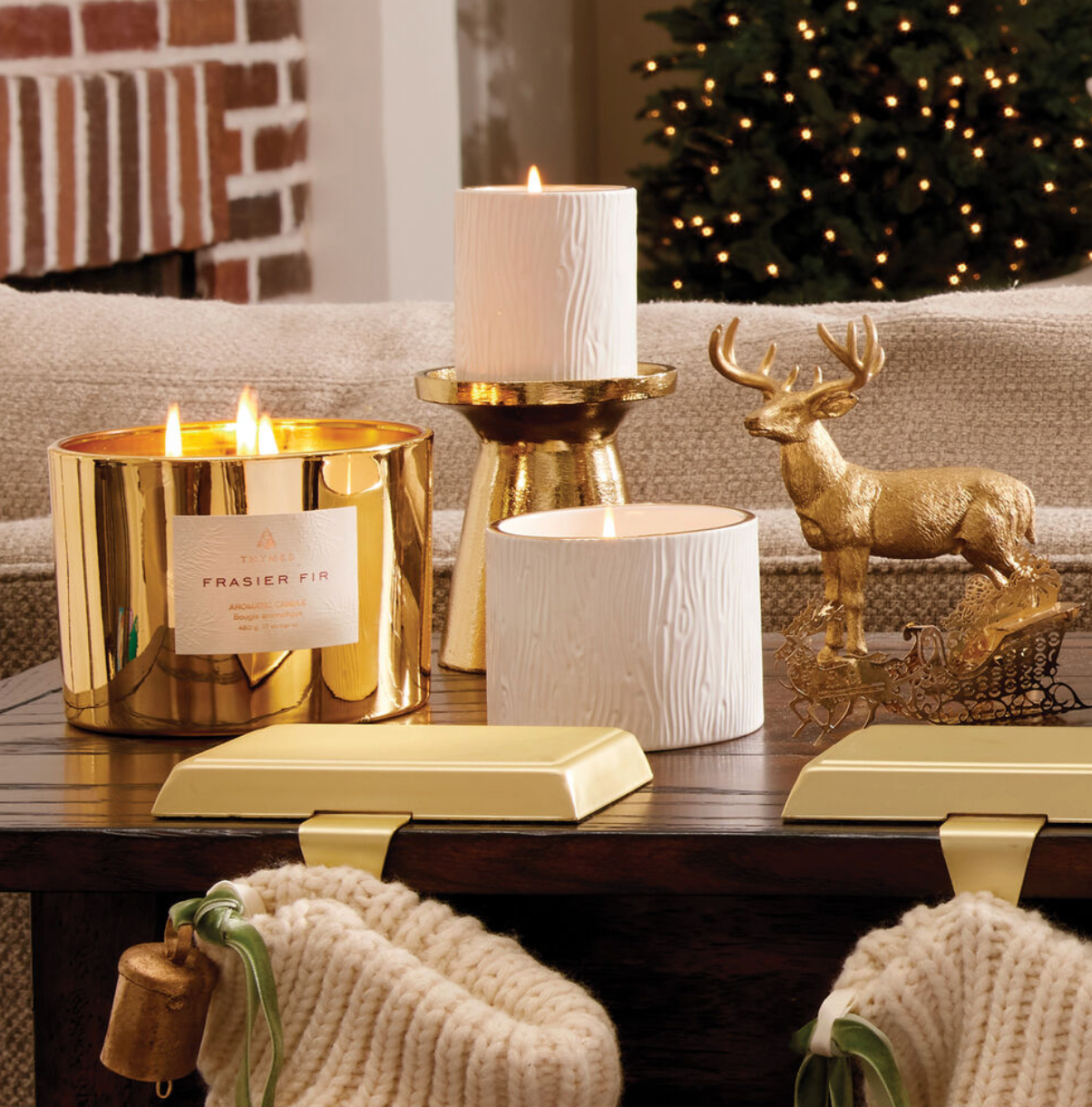 Frasier Fir Gold 3-Wick Candle