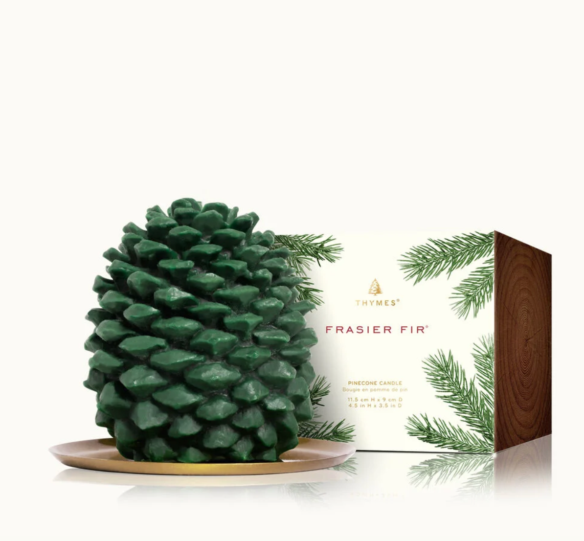 Frasier Fir Petite Molded Pinecone Candle