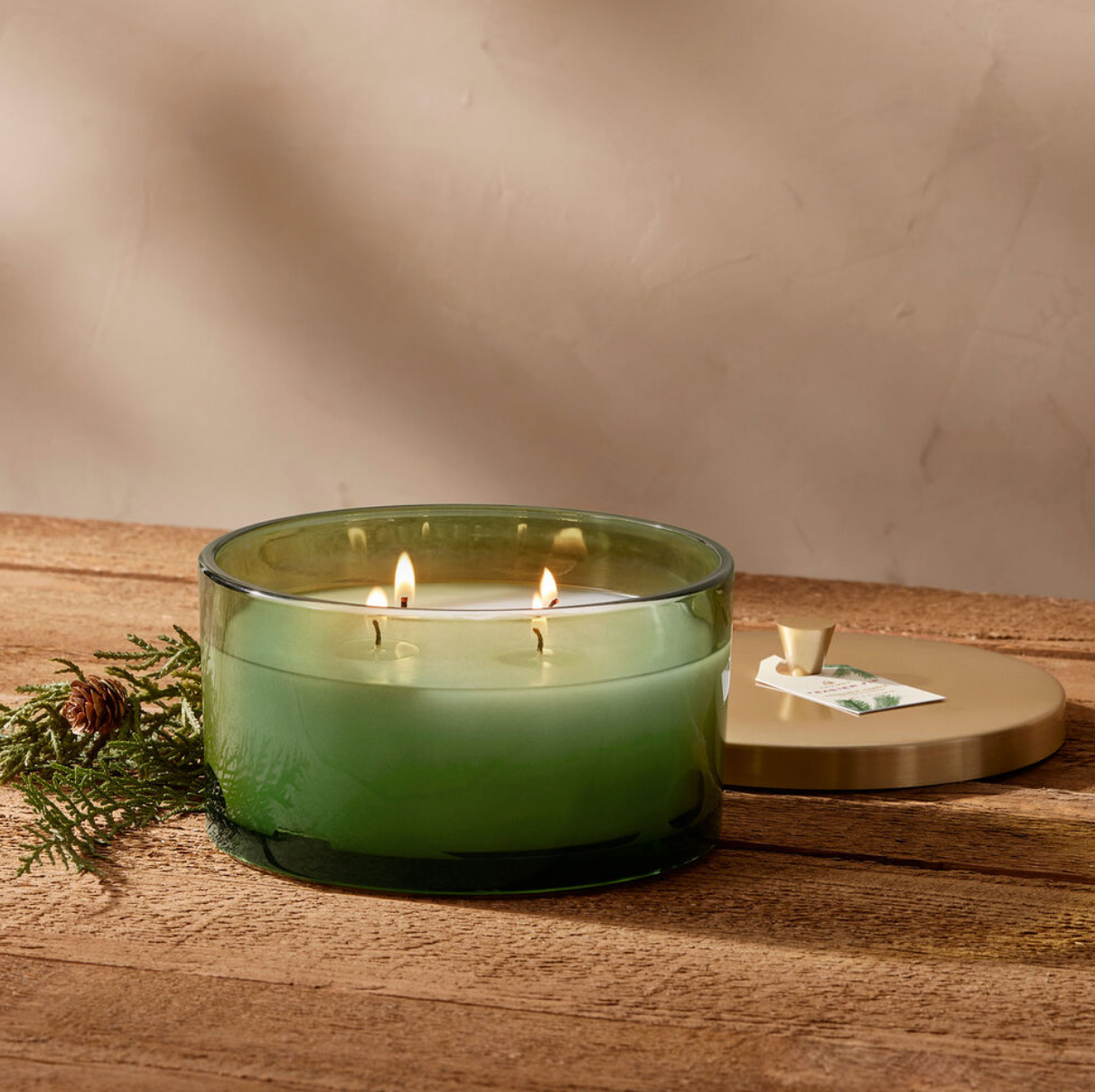 Frasier Fir Green 4-Wick Candle