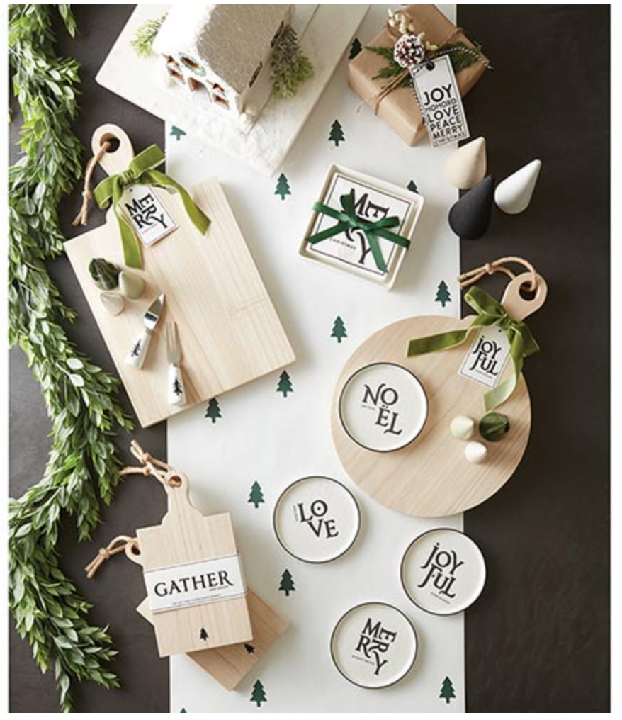 Paper Table Runner - Woodland Trees