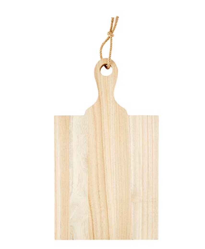 Paulownia Wood Board - Rectangle - Merry