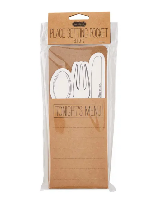 MENU SILVERWARE HOLDER SET