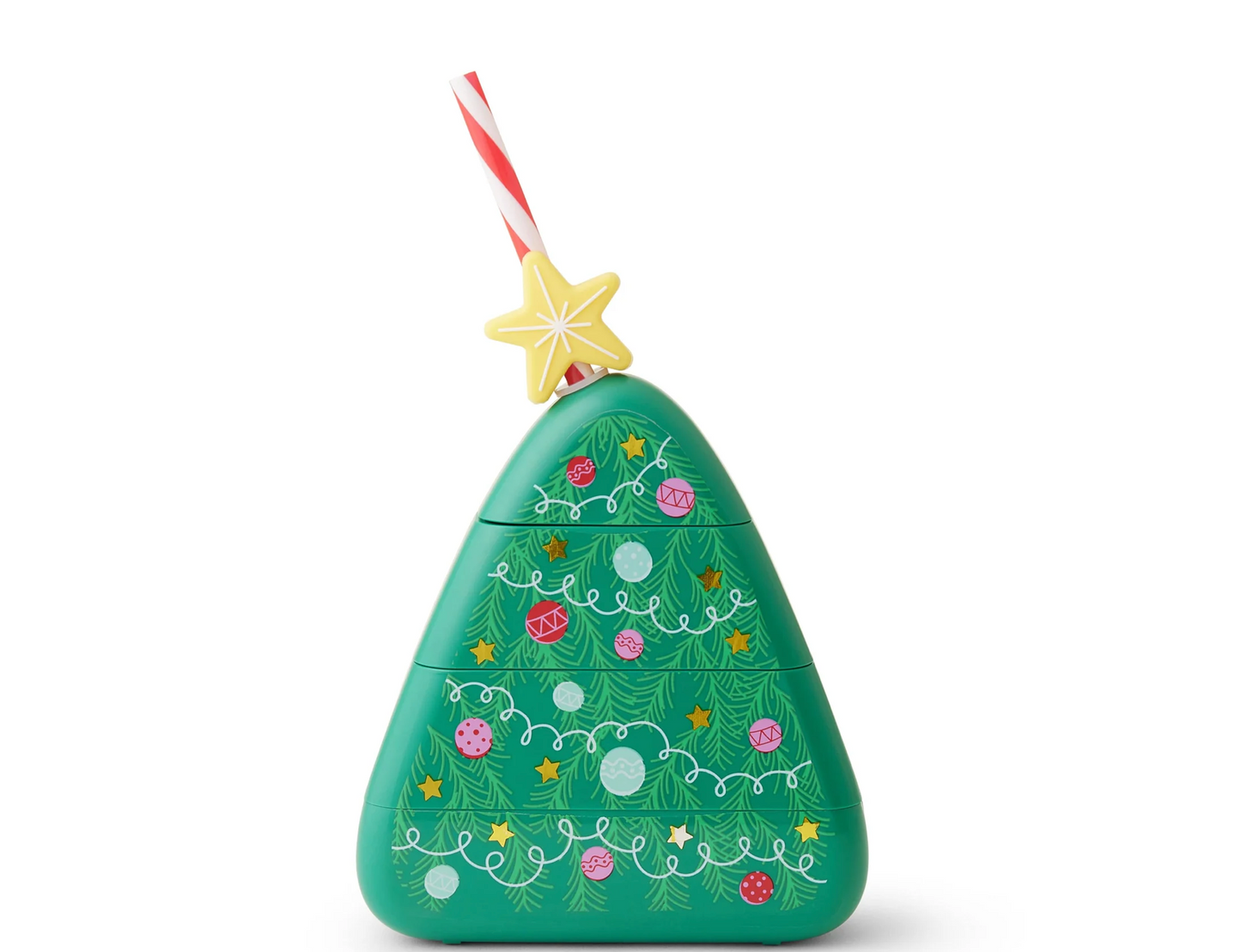 CHRISTMAS TREE NOVELTY SIPPER