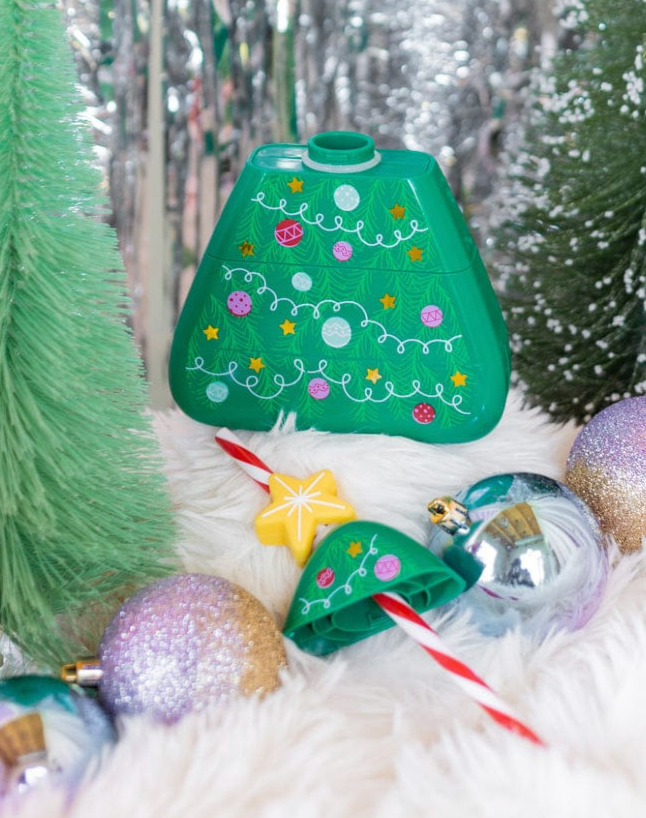 CHRISTMAS TREE NOVELTY SIPPER