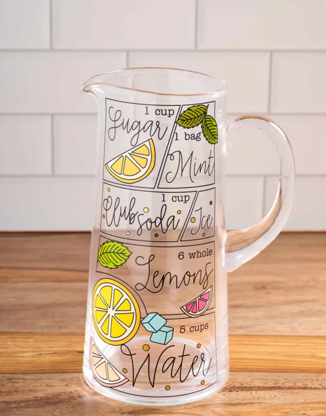 LEMONADE RECIPE PITCHER