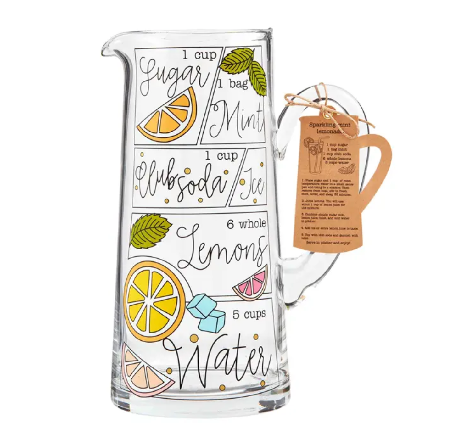 LEMONADE RECIPE PITCHER