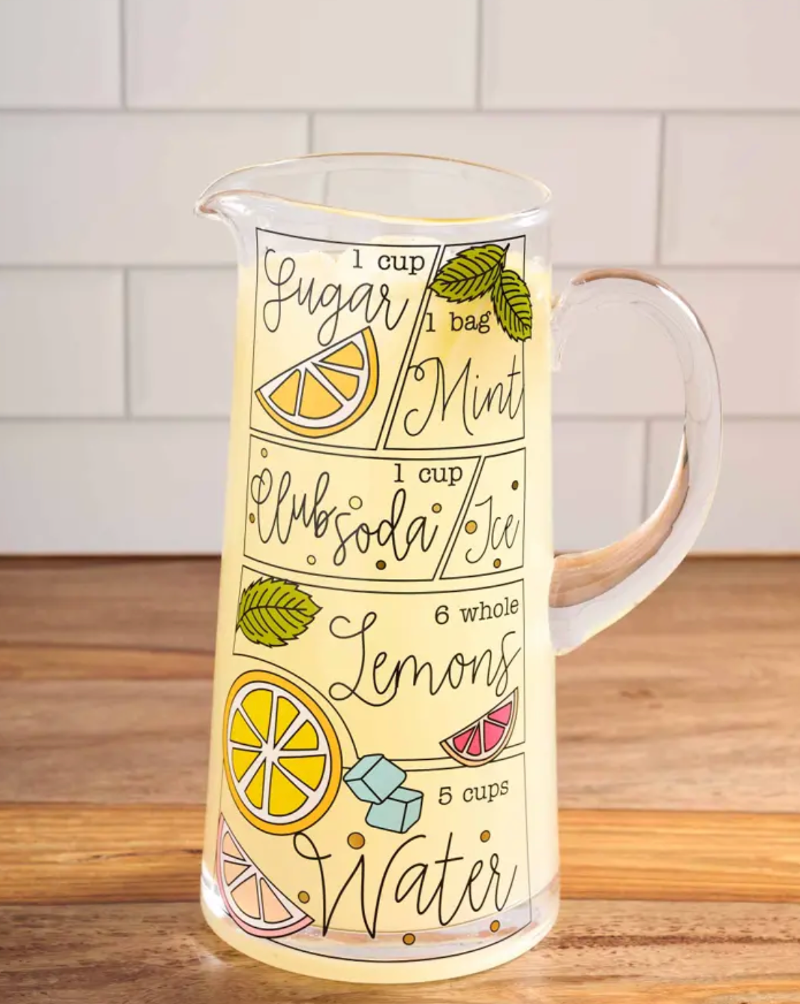 LEMONADE RECIPE PITCHER