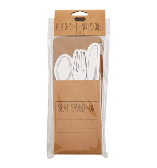 PLACE SET SILVERWARE HOLDER SET