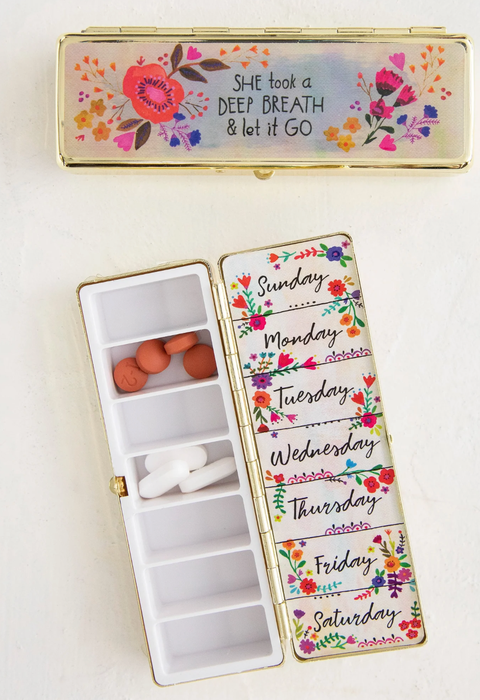 Weekly Pill Organizer - Let It Go