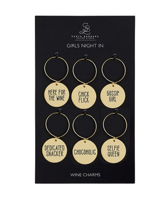 Wine Charm Set - Girls Night In