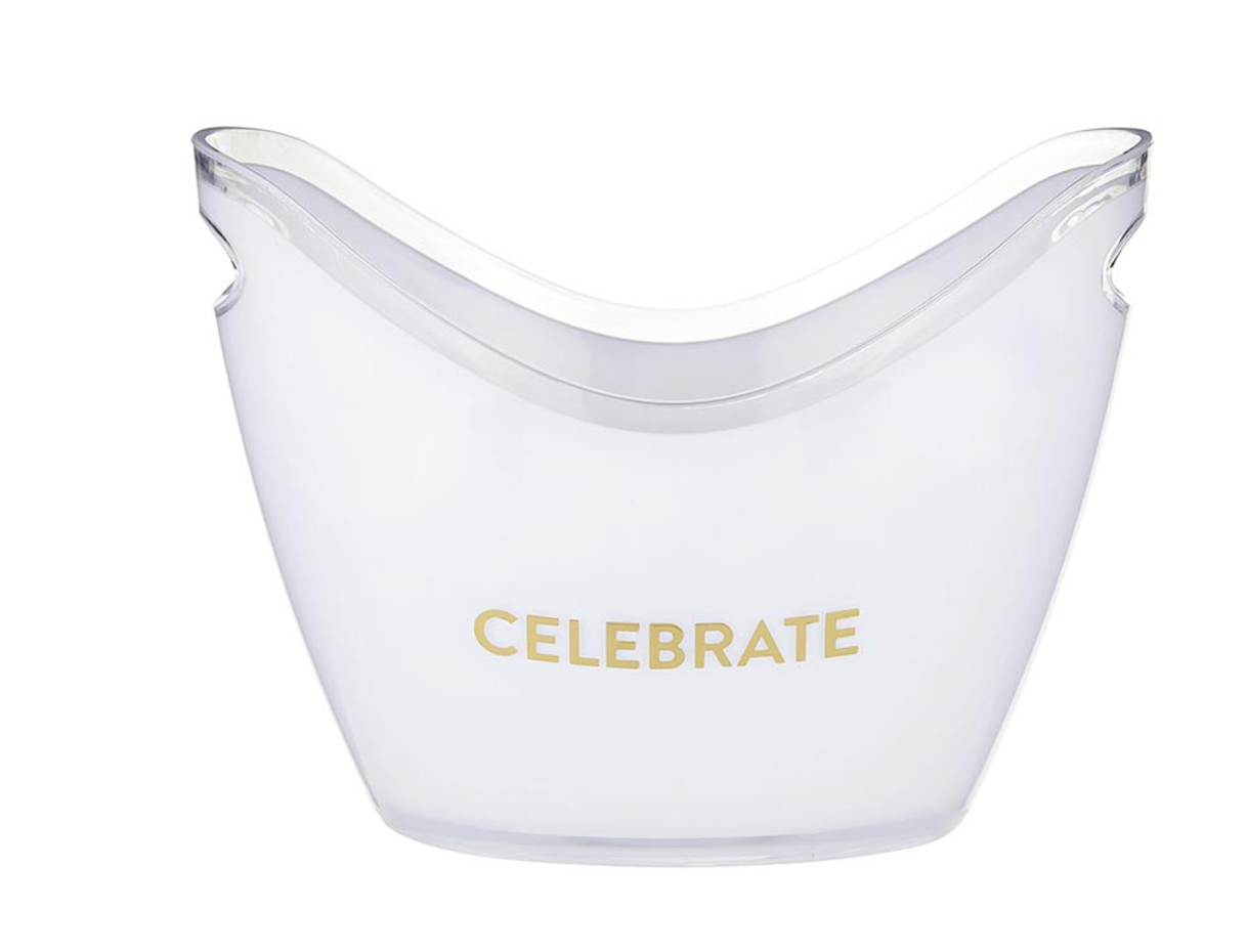 Acrylic Beverage Bucket - Celebrate