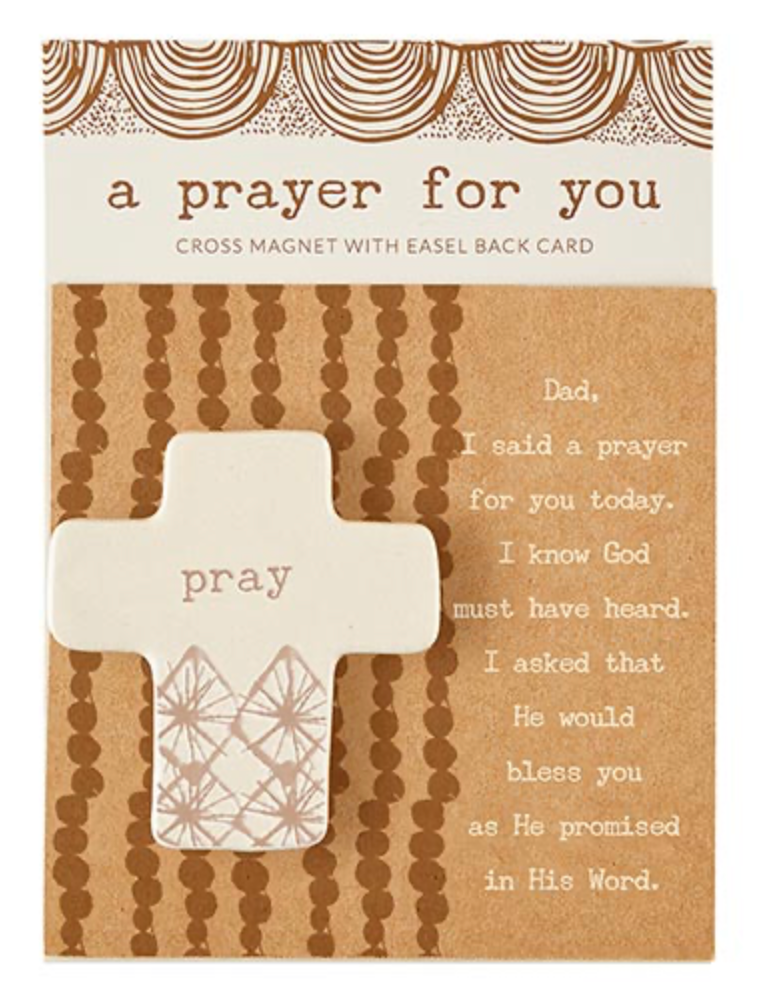 Prayer for You Cross - Dad