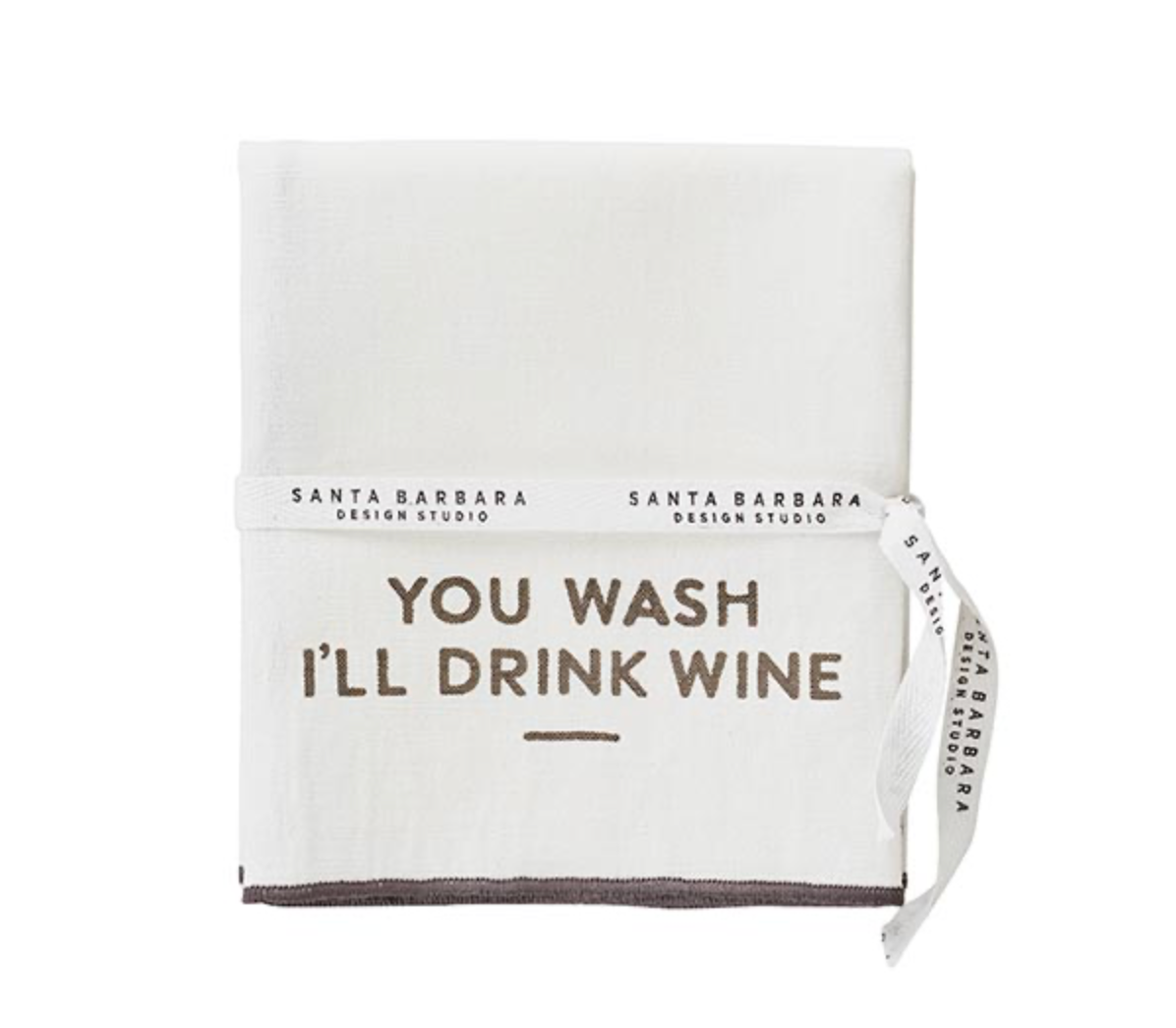 Overlock Tea Towel - You Wash. I'll Drink Wine