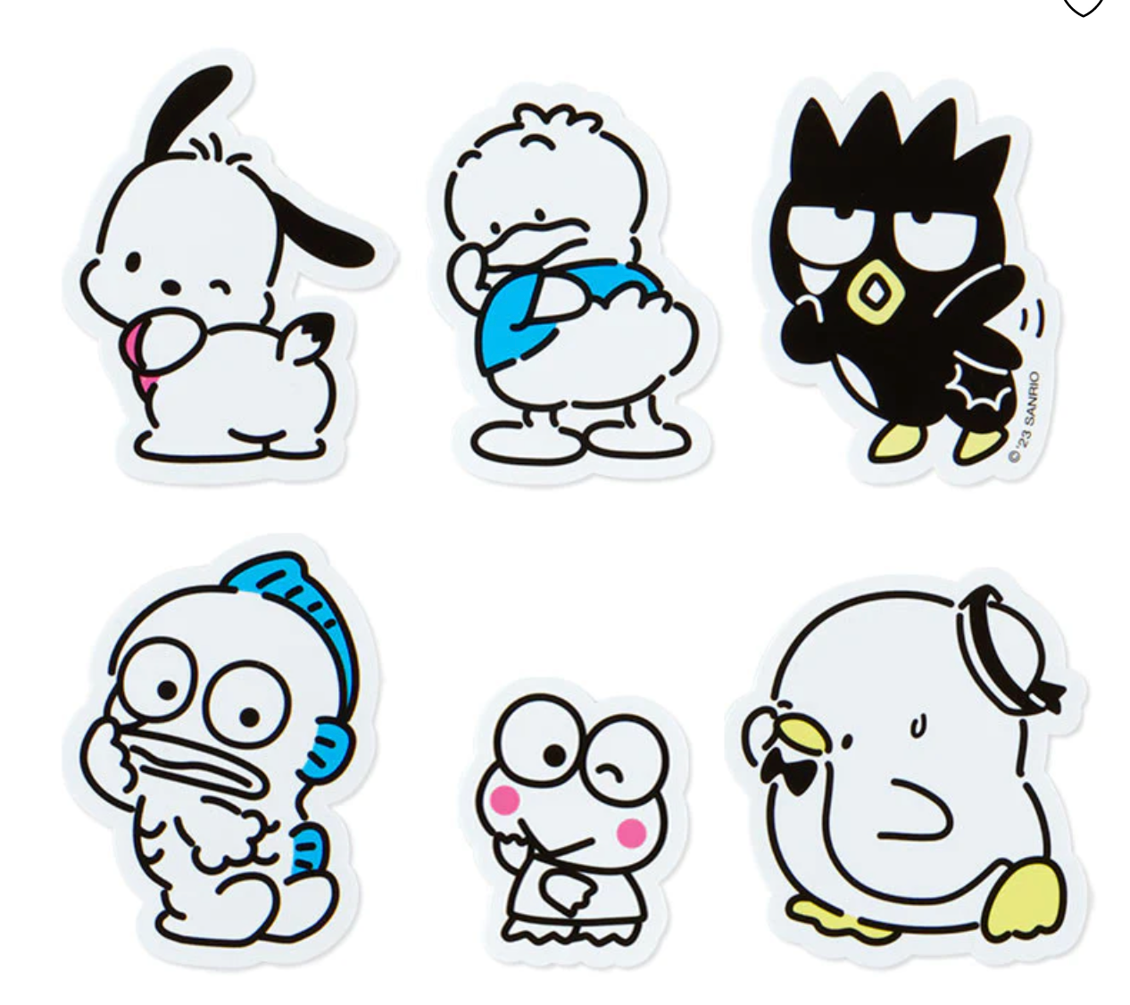 Hapidanbui Sticker Pack - Bad Badtz-maru