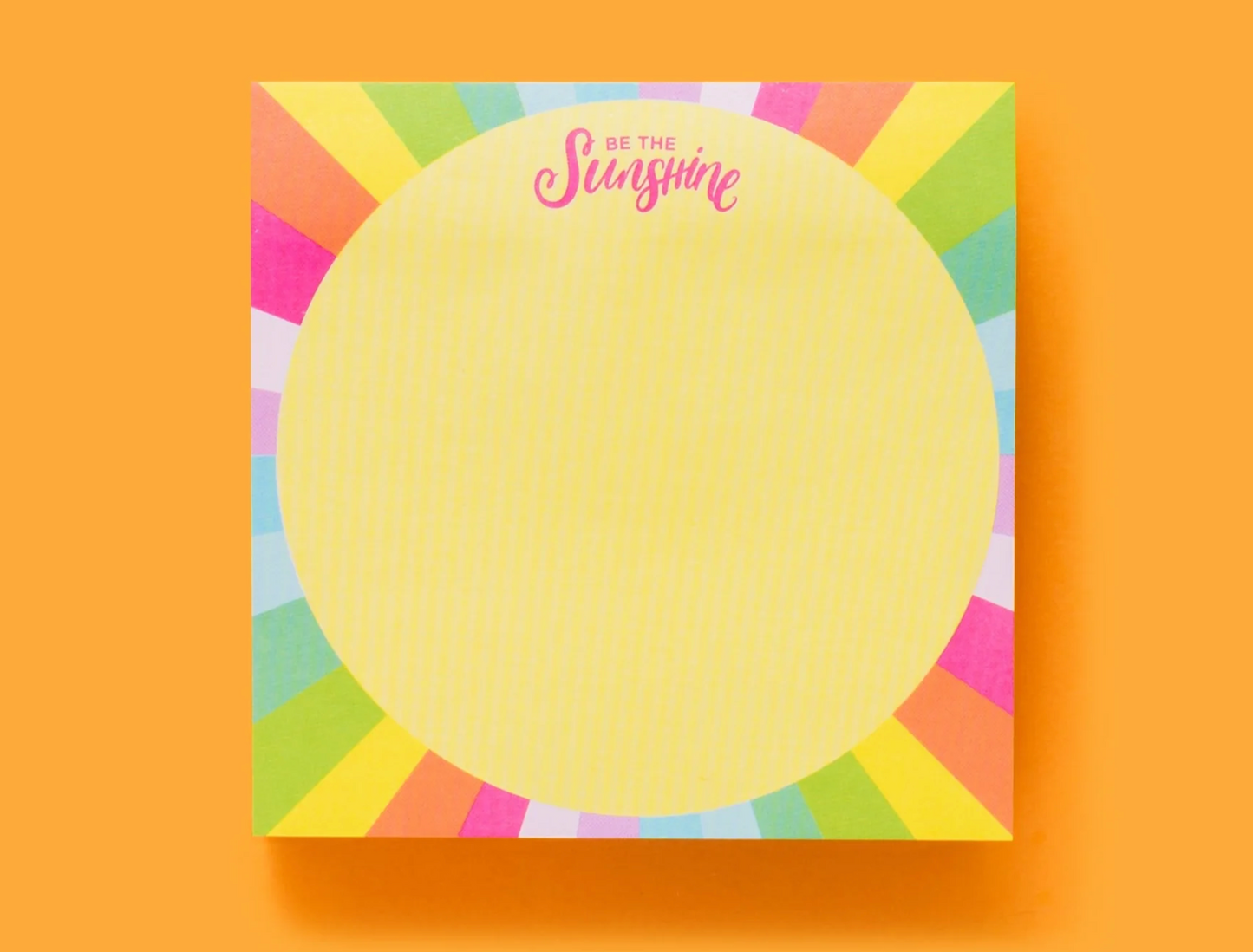 Sunshine Sticky Reminder Pad