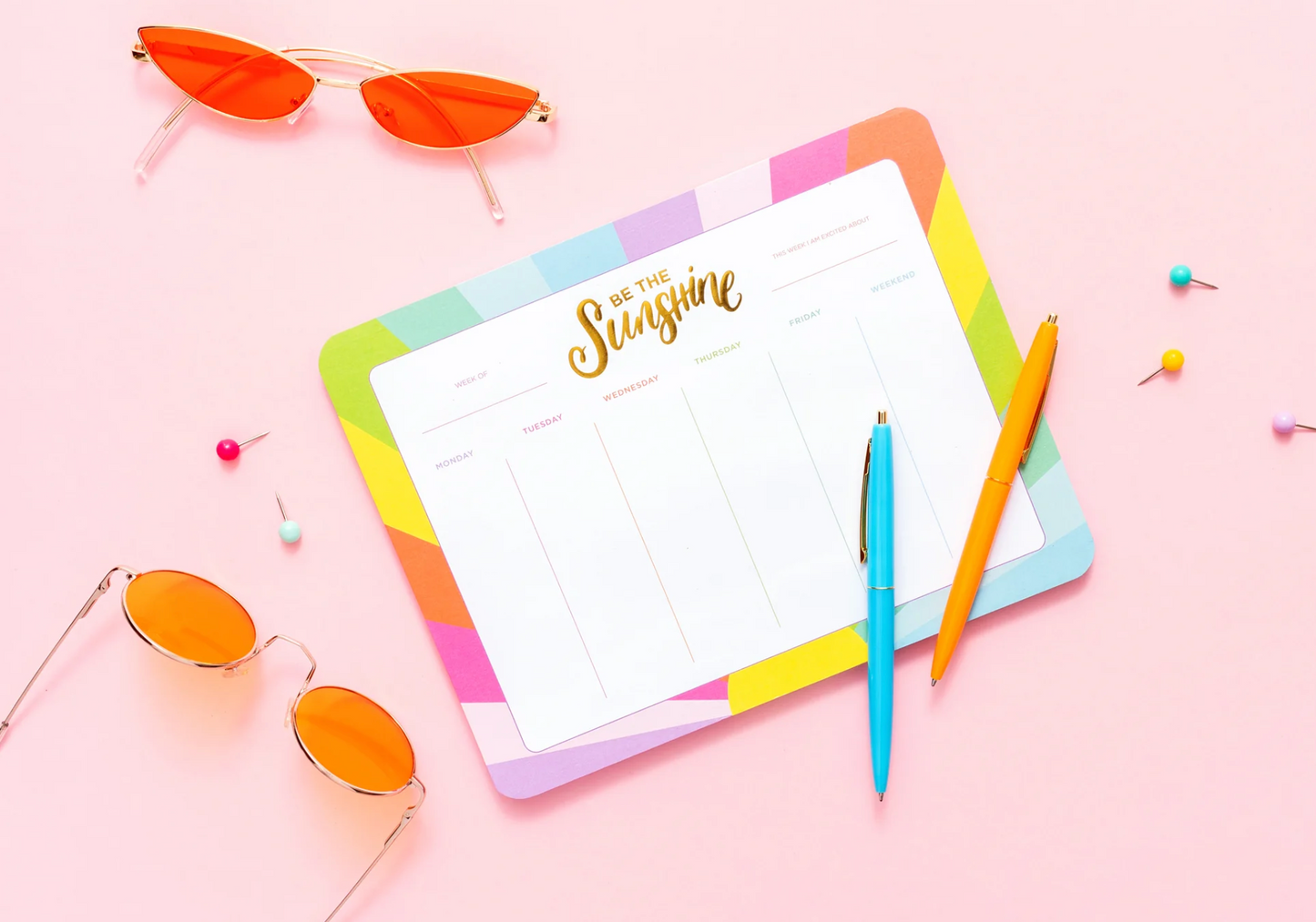 Be the Sunshine Weekly Planner