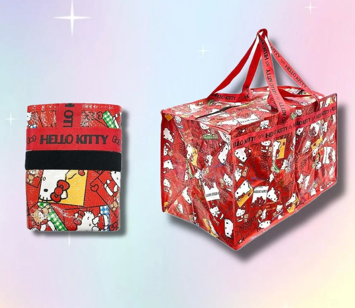 Hello Kitty Foldable Storage Bag