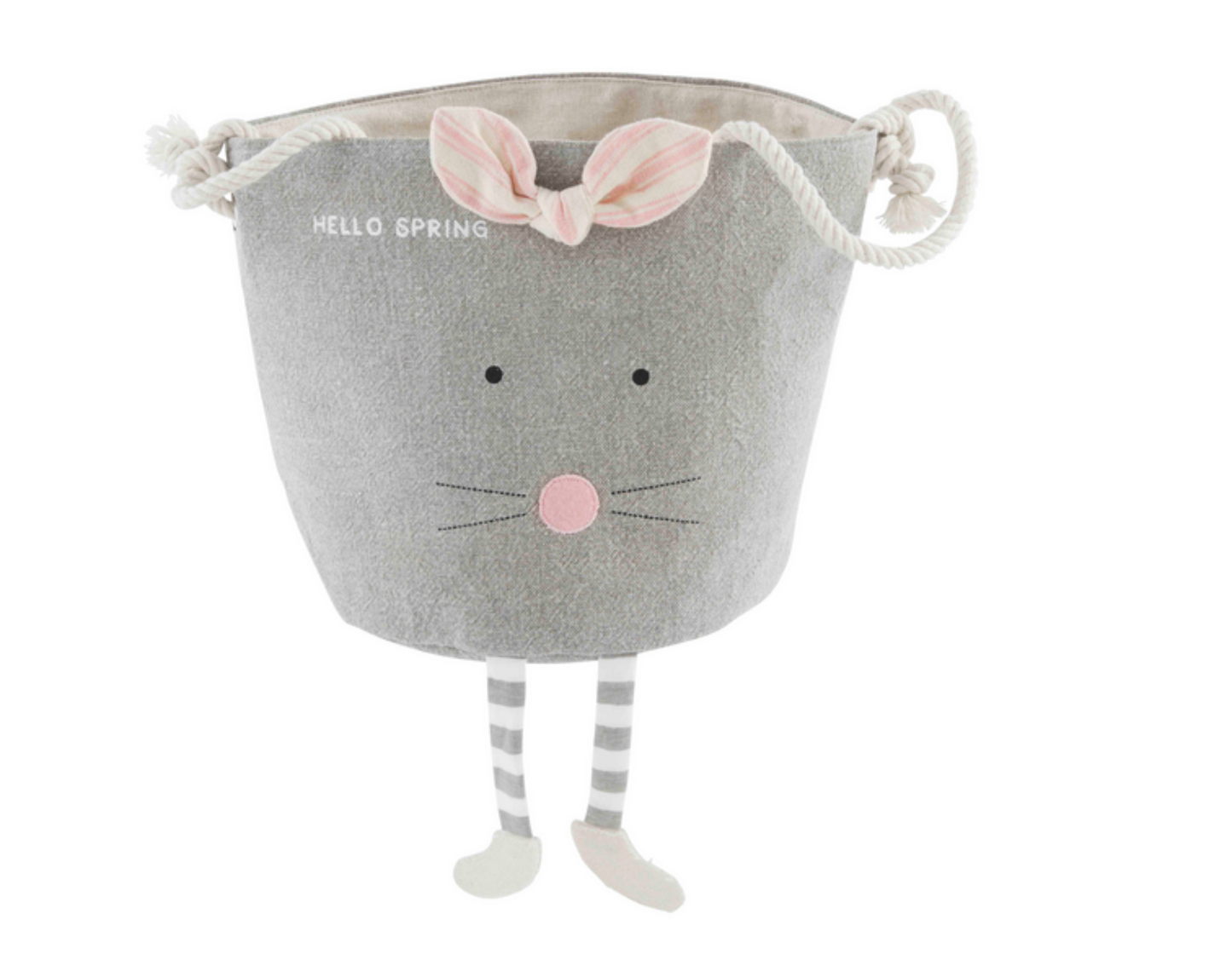 EASTER BUNNY BASKET - Gray