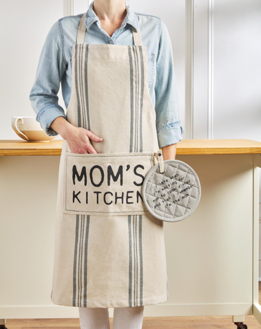 MOM'S KITCHEN APRON SET