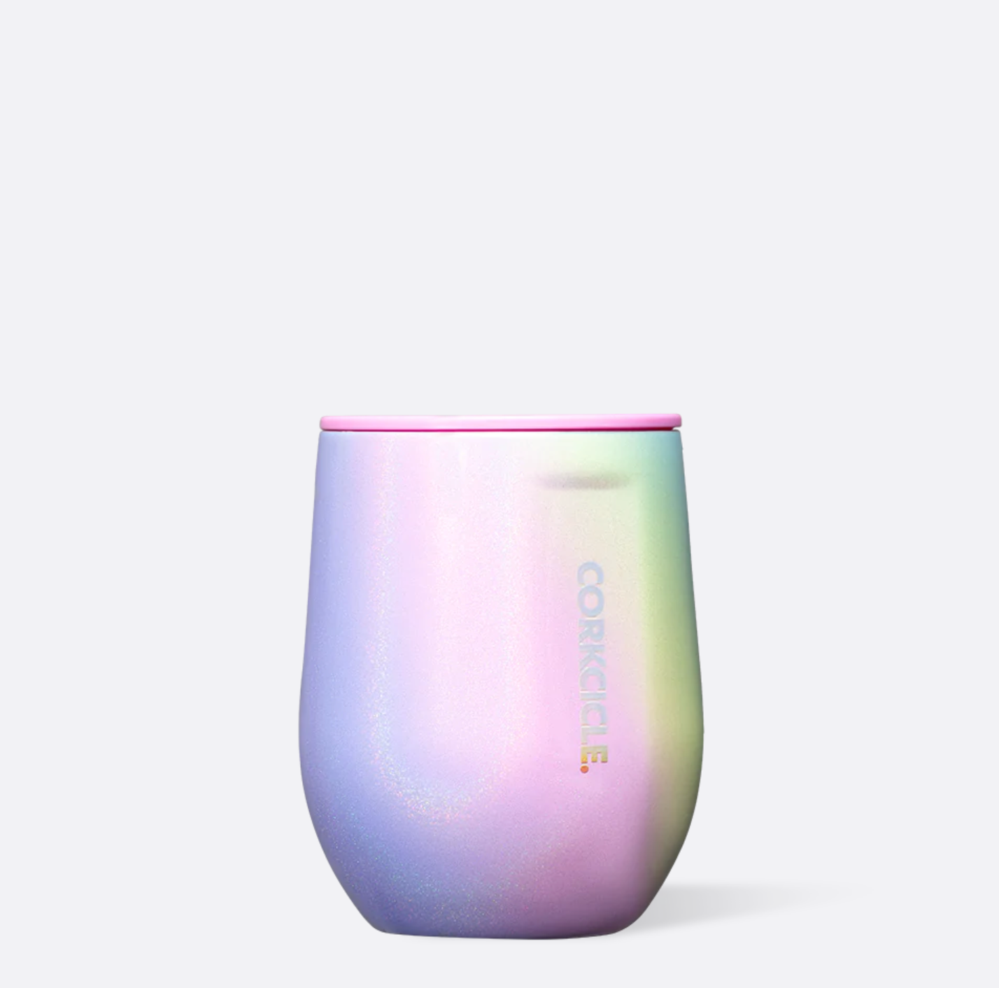 Rainbow Unicorn - Stemless