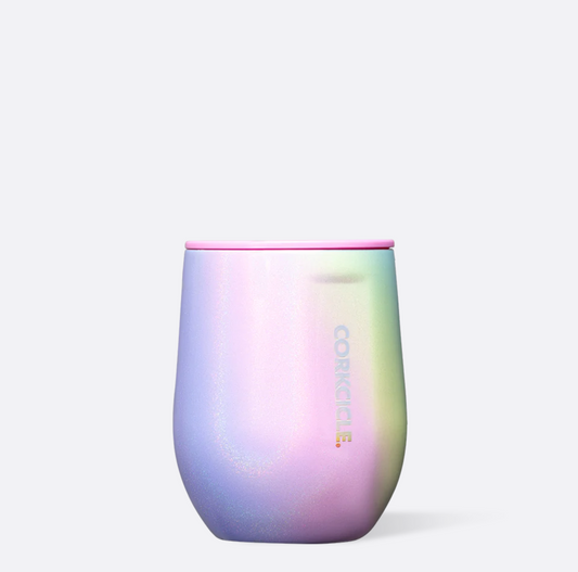 Rainbow Unicorn - Stemless