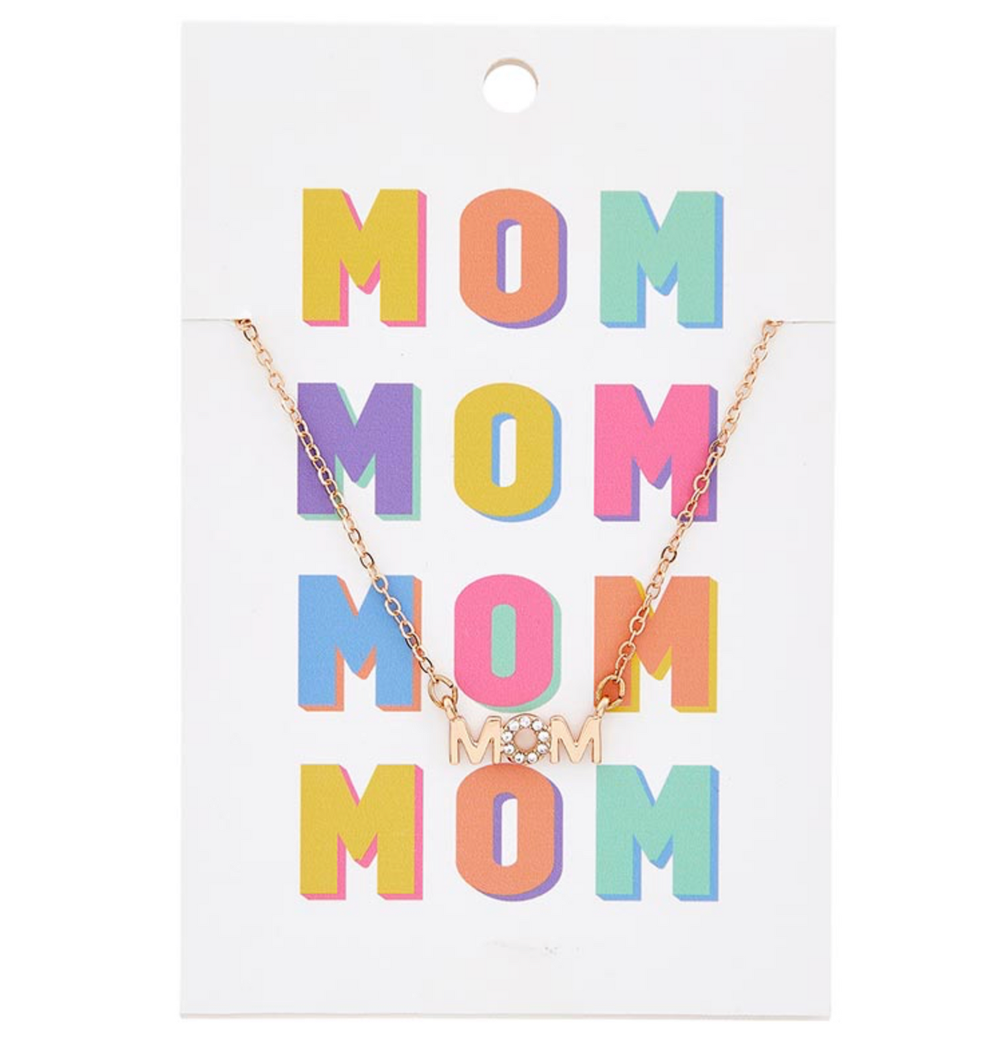 Necklace - Mom Mom Mom