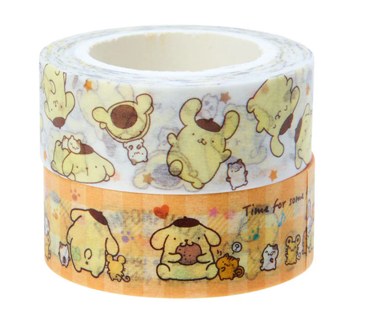 Pompompurin 2-Piece Washi Tape Set