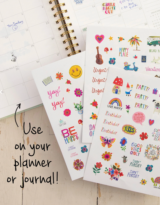 Planner Sticker Set, Set of 3 - Variety