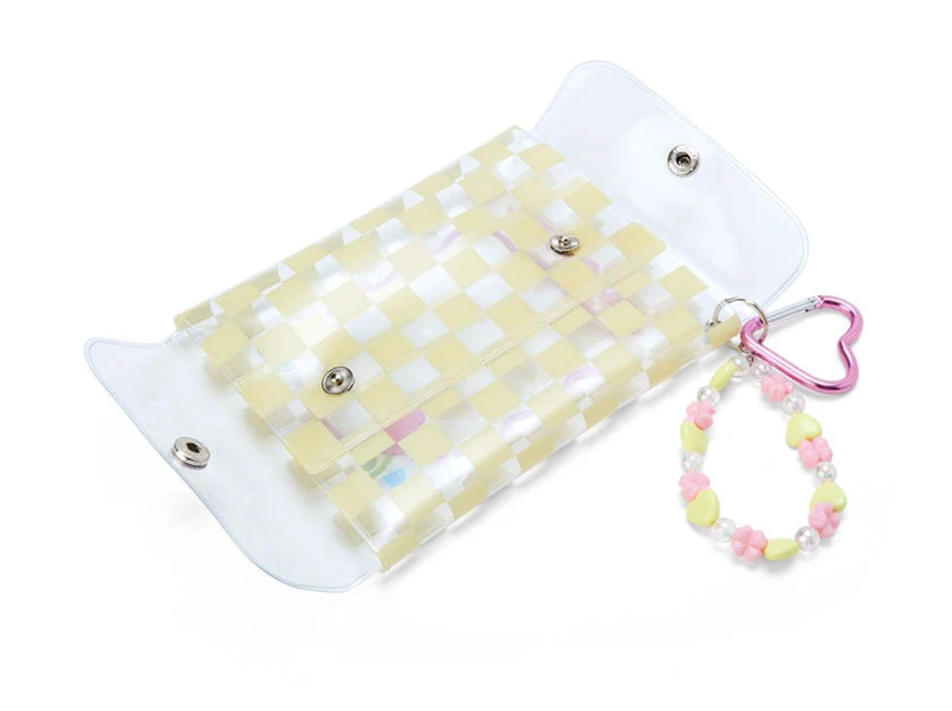 Hello Kitty Clear Snap Mini Pouch