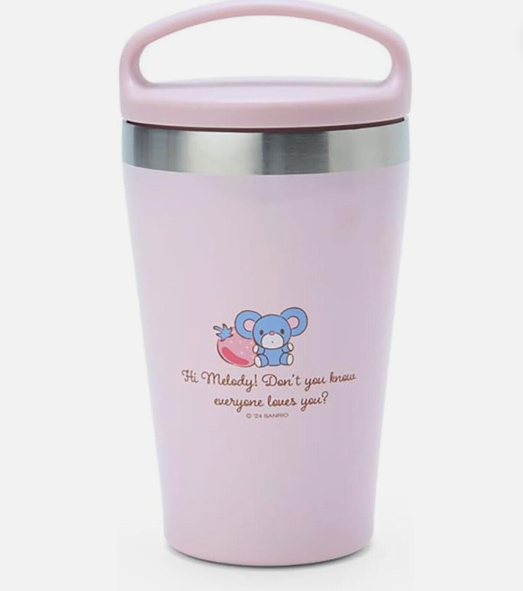 My Melody stainless steel tumbler with handle