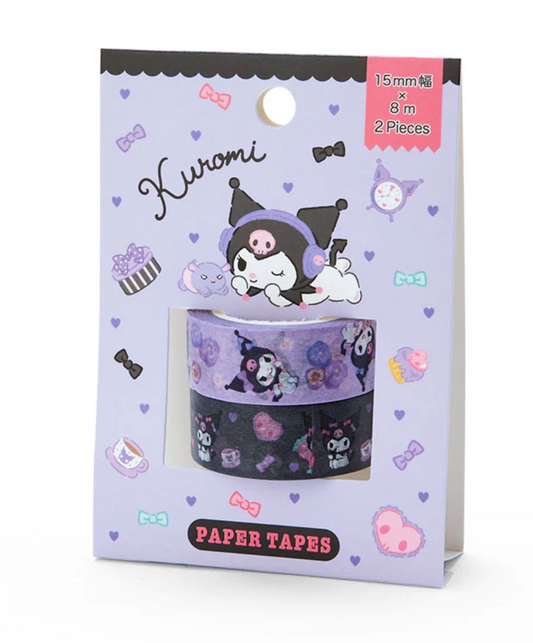 Kuromi 2-Piece Washi Tape Set