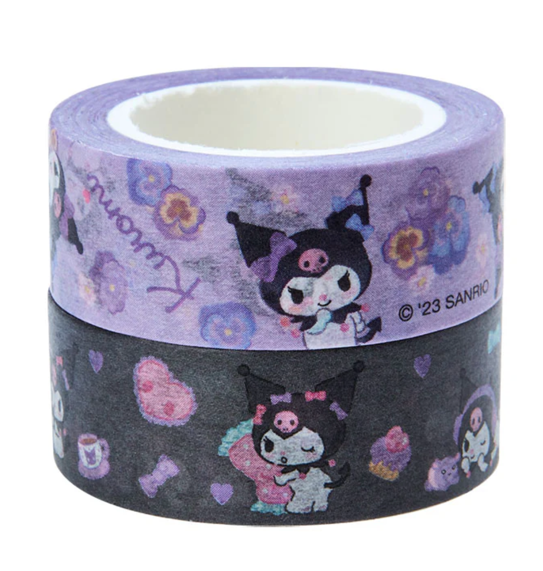 Kuromi 2-Piece Washi Tape Set