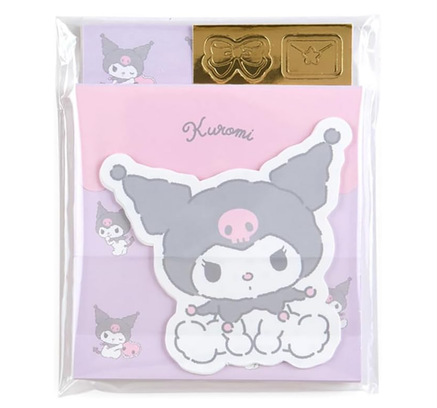 Kuromi Mini Letter Set