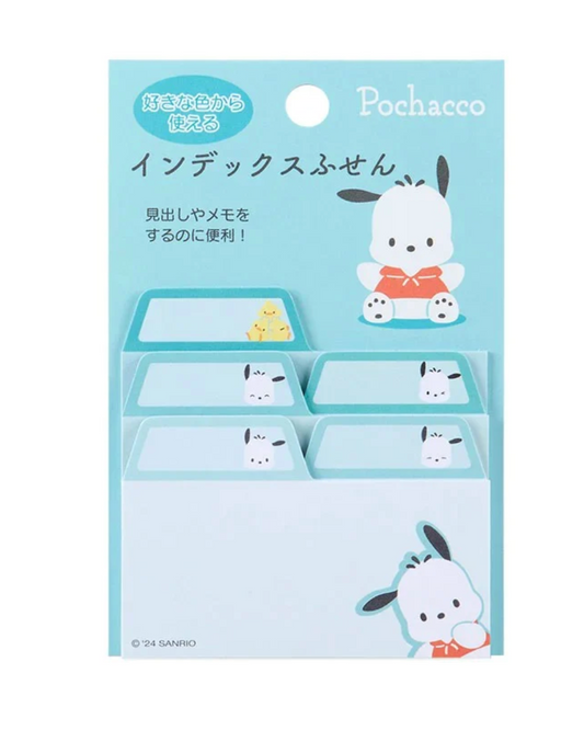 Pochacco Index Tab Sticky Notes