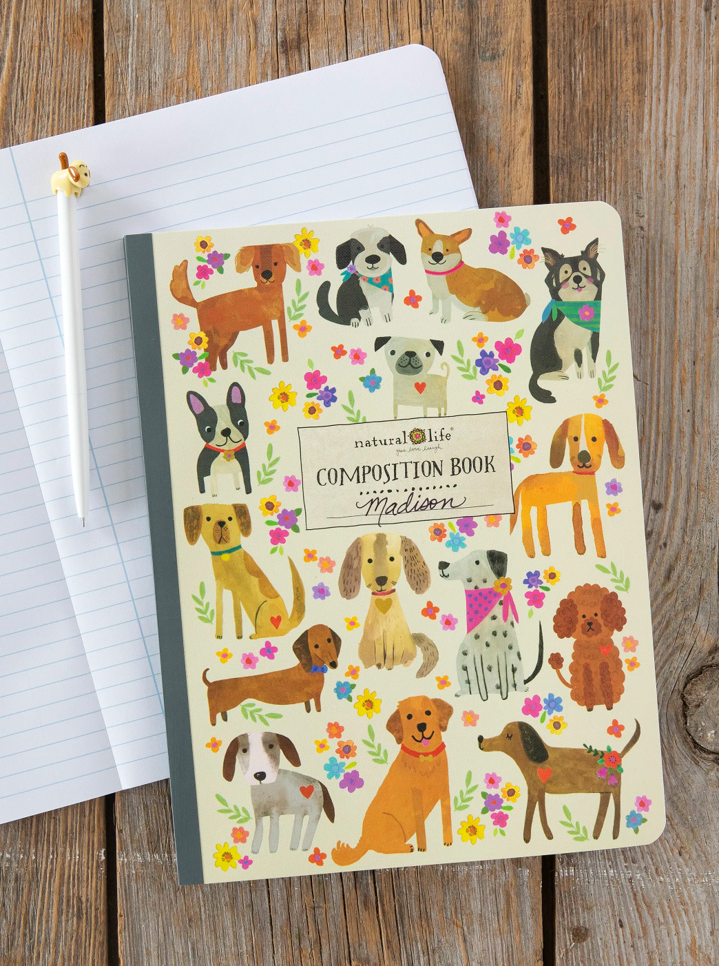 Composition Notebook - Dog-view