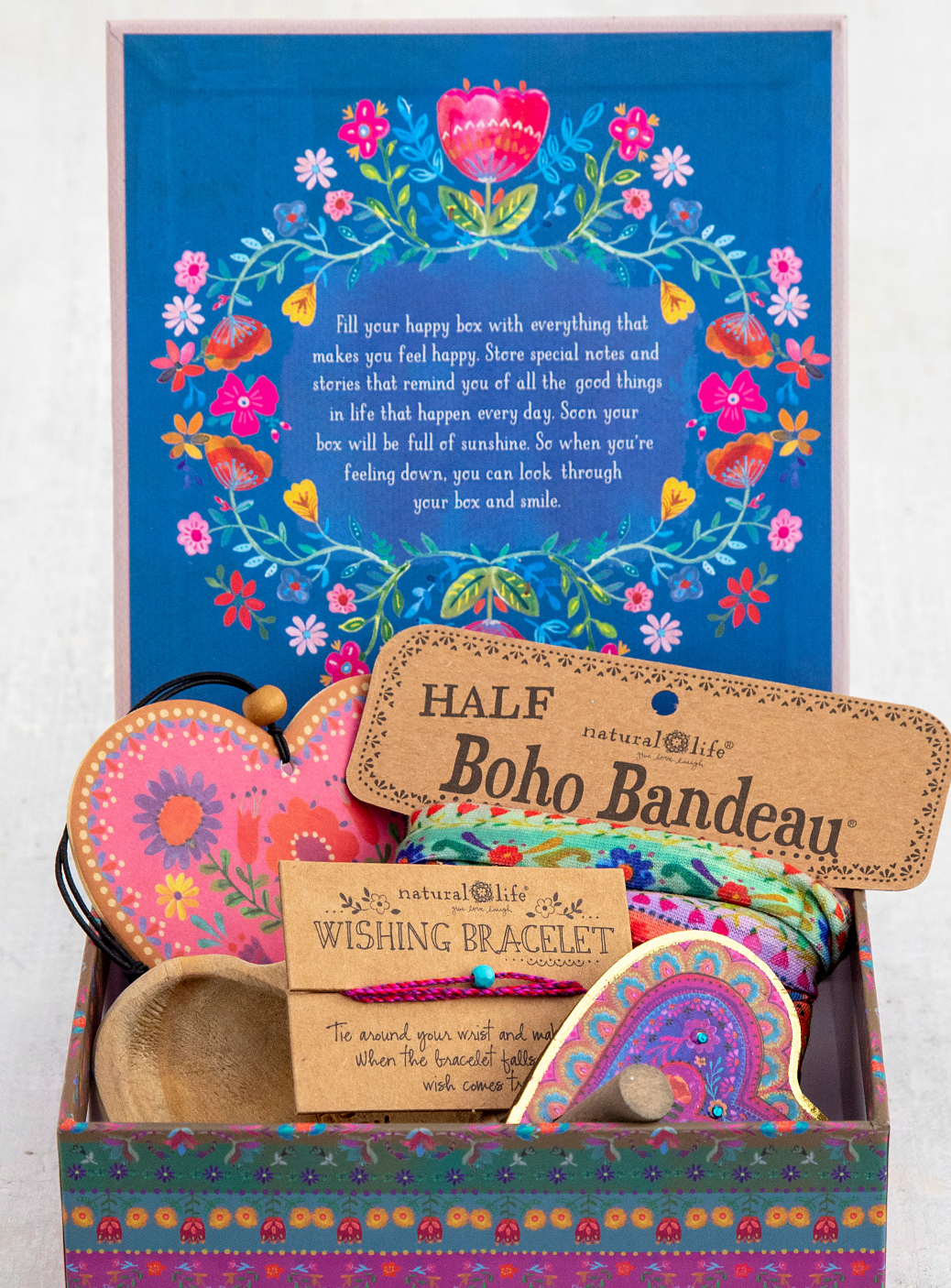 Happy Box Gift Set - Folk Heart