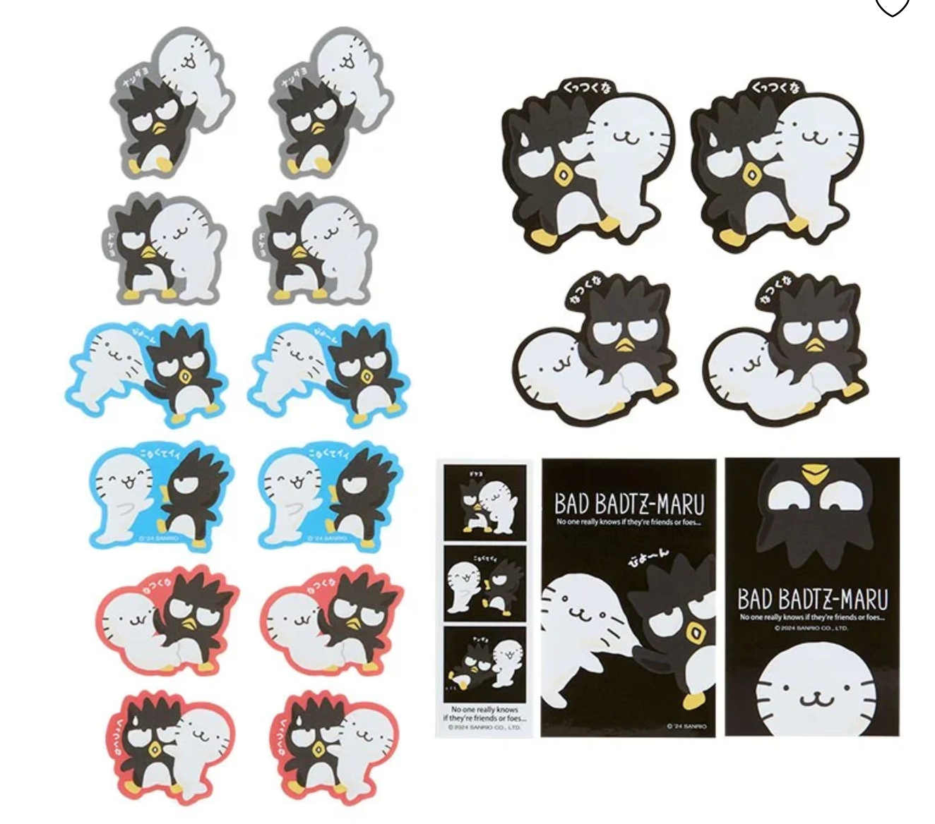 Badtz-maru 20-pc Sticker Set